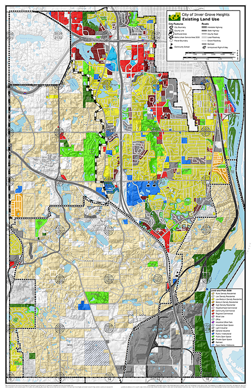 Land Use Wall Map