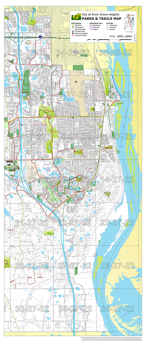 Parks and Rec Wall Map